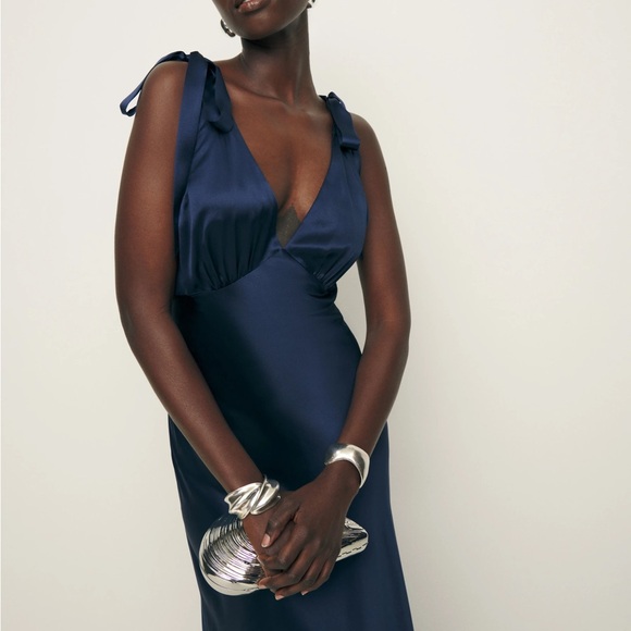 Reformation Pernille Silk Dress - Picture 2 of 5